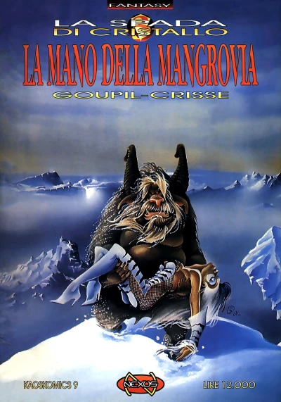 Cover of La spada di cristallo 3: La mano di Mangrovia