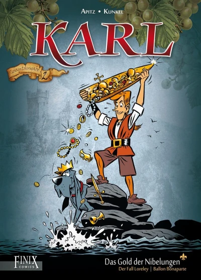 Cover of Das Gold der Nibelungen / Der Fall Loreley / Ballon Bonaparte