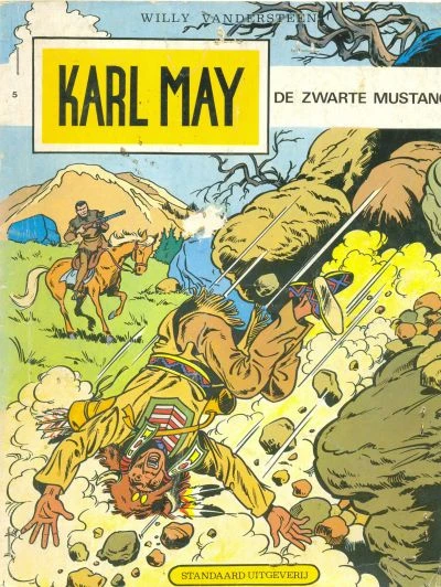 Cover of De zwarte mustang