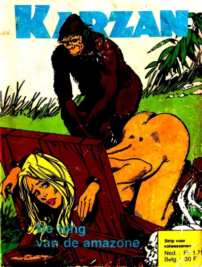 Cover of De tong van de amazone