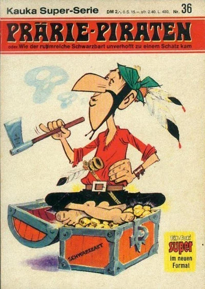 Cover of Schwarzbart - Prärie-Piraten