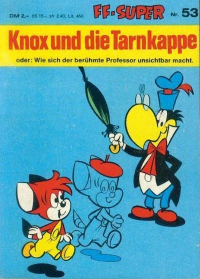 Cover of Knox und die Tarnkappe