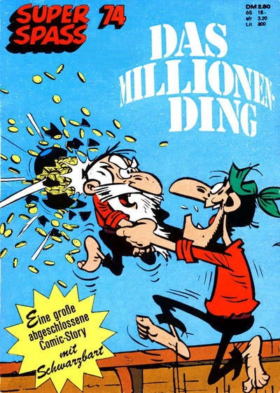 Cover of Schwarzbart - Das Millionending