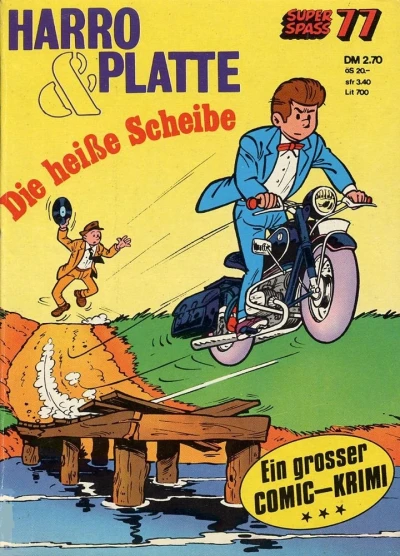Cover of Harro und Platte - Die heiße Scheibe