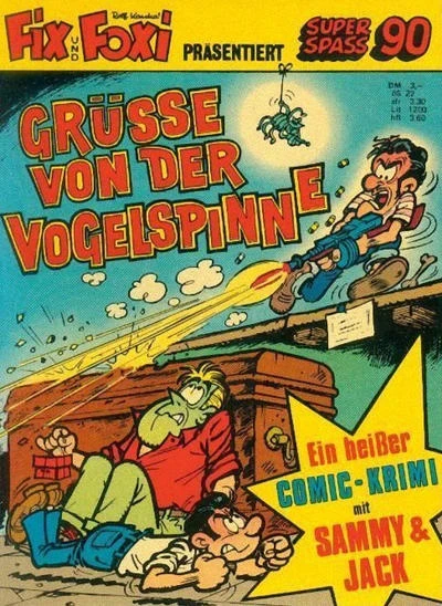 Cover of Sammy & Jack - Grüße von der Vogelspinne
