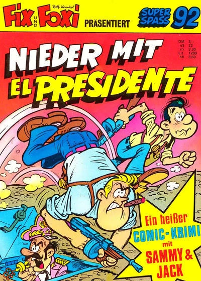 Cover of Sammy & Jack - Nieder mit El Presidente