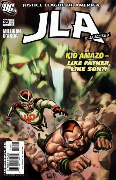 Cover of Kid Amazo, Part Three: The Birth of Tragedy!