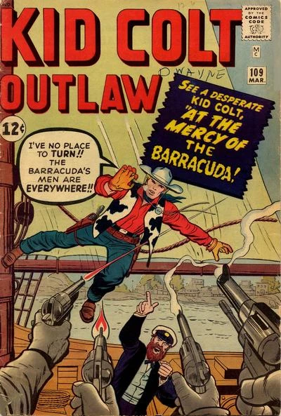 Cover of At The Mercy Of The Barracuda!