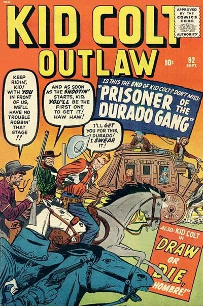Cover of Prisoner Of The Durado Gang!