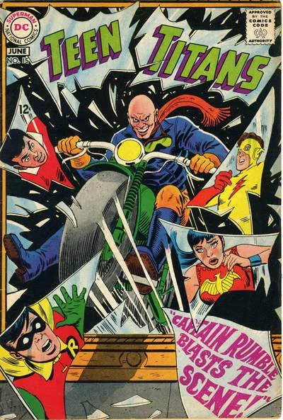 Cover of Captain Rumble Blasts the Scene