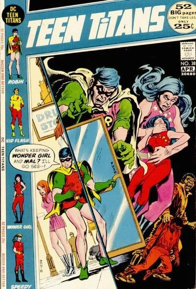 Cover of Through These Doors Pass The Bravest Titans Of Them All!; Nameless, Wander I!; Green Arrow's "New" Partner!; Aqualad Goes To School!