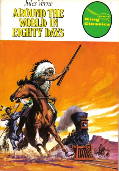 Cover of Around the World in Eighty Days