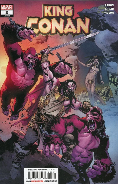 Cover of Conan's Last Stand at the Edge of the World, Part Three: The Princess of Golden Ruin