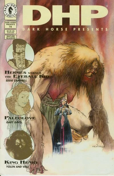 Cover of King Henry; Paleolove; Hermes vs. The Eyeball Kid
