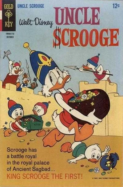 Cover of King Scrooge the First