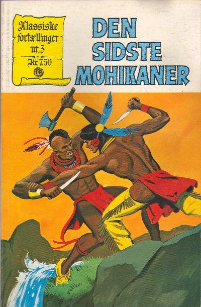 Cover of Den sidste Mohikaner