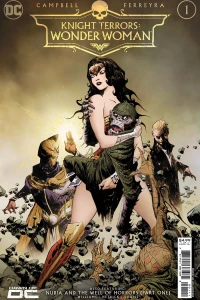 Wonder Woman and the Justice League Dark in Knight Terrors, Part One; Nubia and the Well of Horrors, Part One