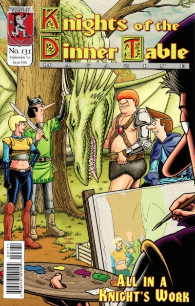 Cover of All in a Knight's Work