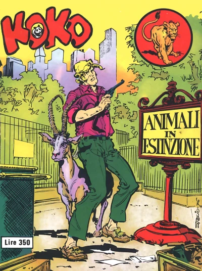 Cover of Animali in estinzione