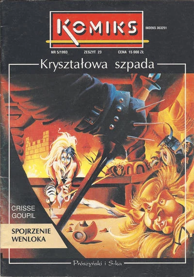Cover of Kryształowa szpada