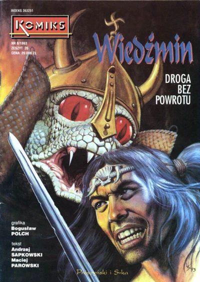 Cover of Wiedźmin: Droga bez powrotu