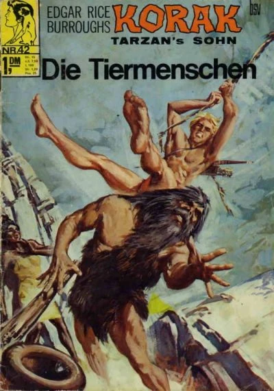 Cover of Die Tiermenschen