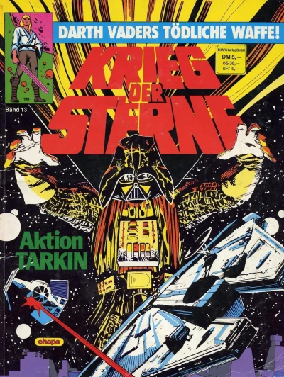 Cover of Aktion Tarkin - Darth Vaders tödliche Waffe!