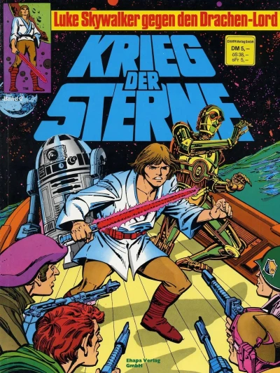 Cover of Luke Skywalker gegen den Drachen-Lord