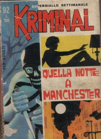 Cover of Quella Notte a Manchester
