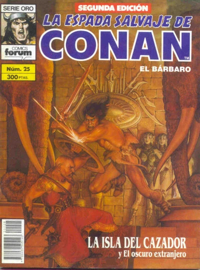 Cover of La isla del cazador y El oscuro extranjero