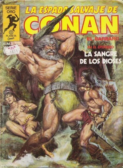 Cover of La Sangre de los Dioses