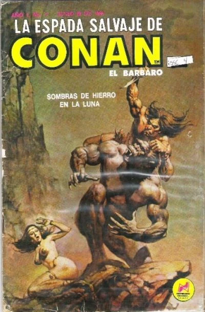 Cover of ¡Sombras de hierro en la luna!