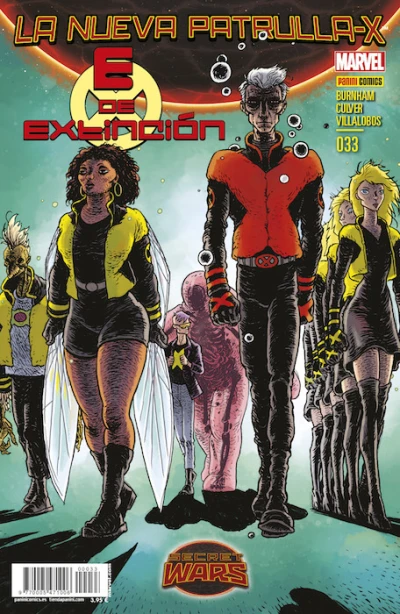 Cover of E de Extinción 1 - Secret Wars