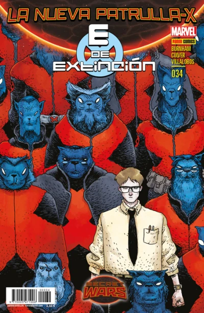 Cover of E de Extinción 2 - Secret Wars