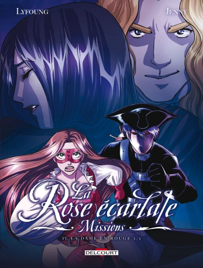 Cover of La Dame en rouge 2/2