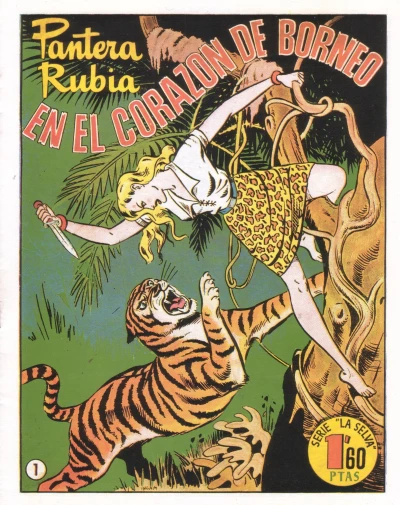 Cover of Pantera Rubia 1