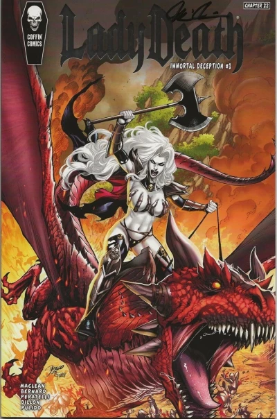 Cover of Lady Death: Immortal Deception
