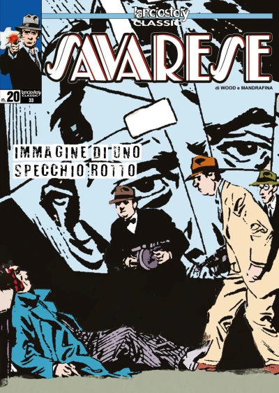 Cover of Savarese 20: Immagine di uno specchio rotto