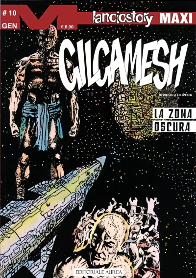 Cover of Gilgamesh 10: La zona oscura