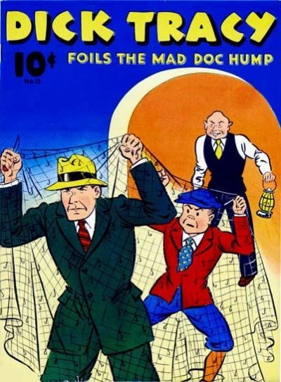 Cover of Dick Tracy Foils the Mad Doc Hump