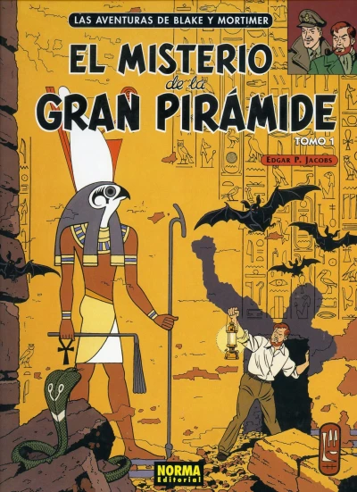 Cover of El misterio de la Gran Pirámide Tomo 1