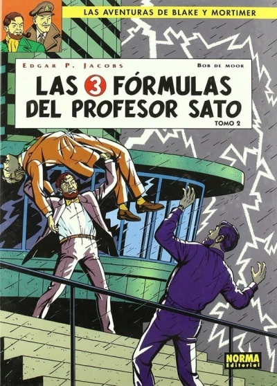 Cover of Las tres fórmulas del profesor Sato (Tomo 2) Mortimer en Tokyo