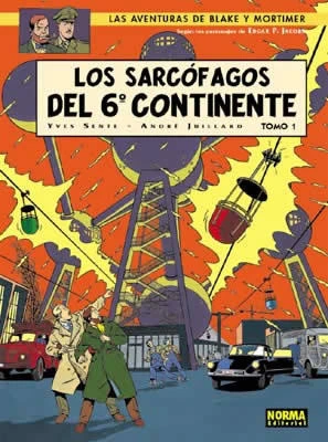 Cover of Los sarcófagos del sexto continente (Tomo 1)