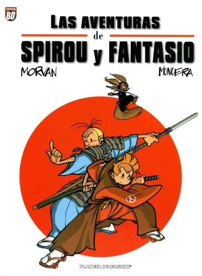 Cover of París bajo el Sena; El hombre que no quería morir; Spirou y Fantasio en Tokio