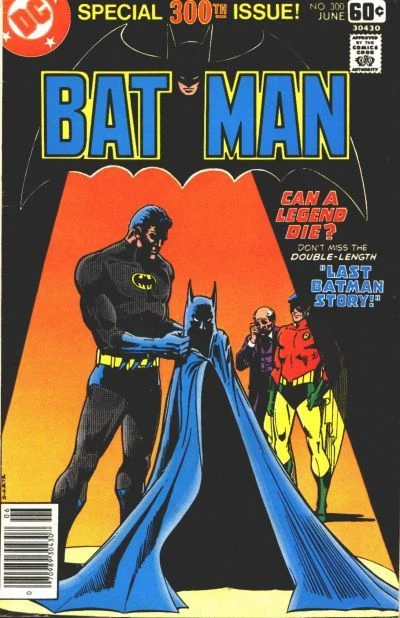 Cover of Last Batman Story!