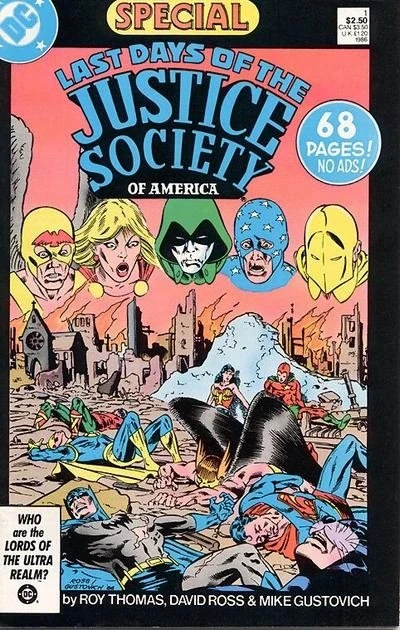 Cover of Last Days of the Justice Society Special Vol 1 1