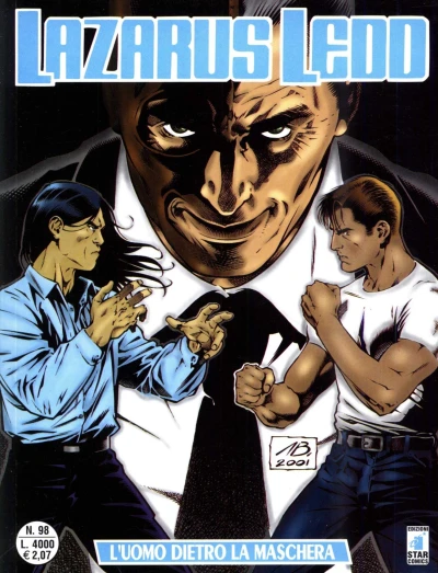 Cover of L'uomo dietro la maschera