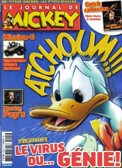 Cover of Le virus de Léonard