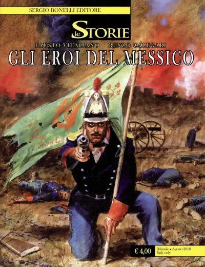 Cover of Gli eroi del Messico