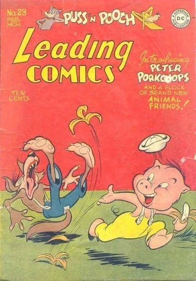 Cover of Leading Comics